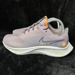Nike Air Zoom Pegasus 38 Shield DC4074-500 Womens 8 Running Shoes Purple Sneaker